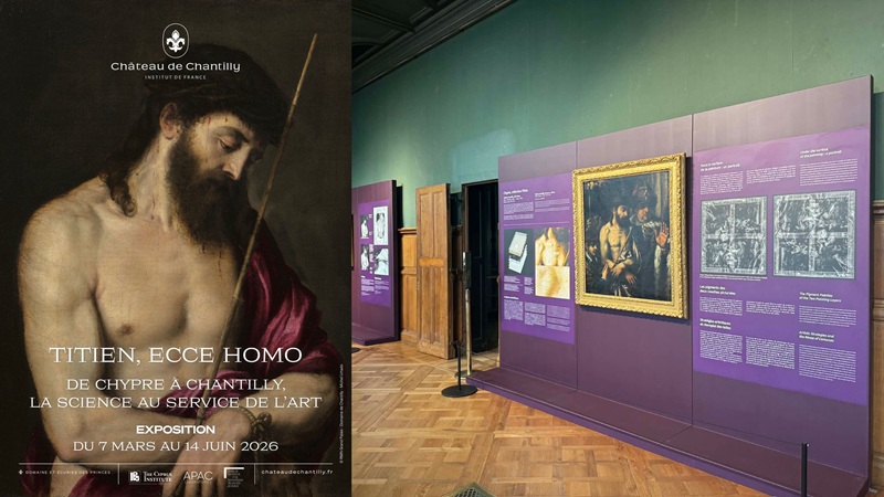 image From Cyprus to Château de Chantilly, France: science in service of art