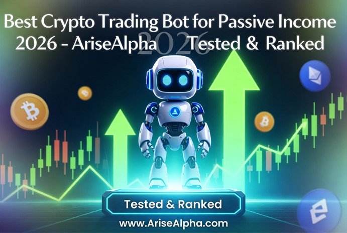 cover 7 Best AI Crypto trading bots for passive income in 2026 – AriseAlpha tested and ranked