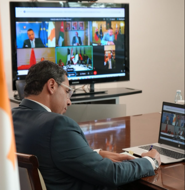 cover Cyprus participates in international security talks on the Strait of Hormuz