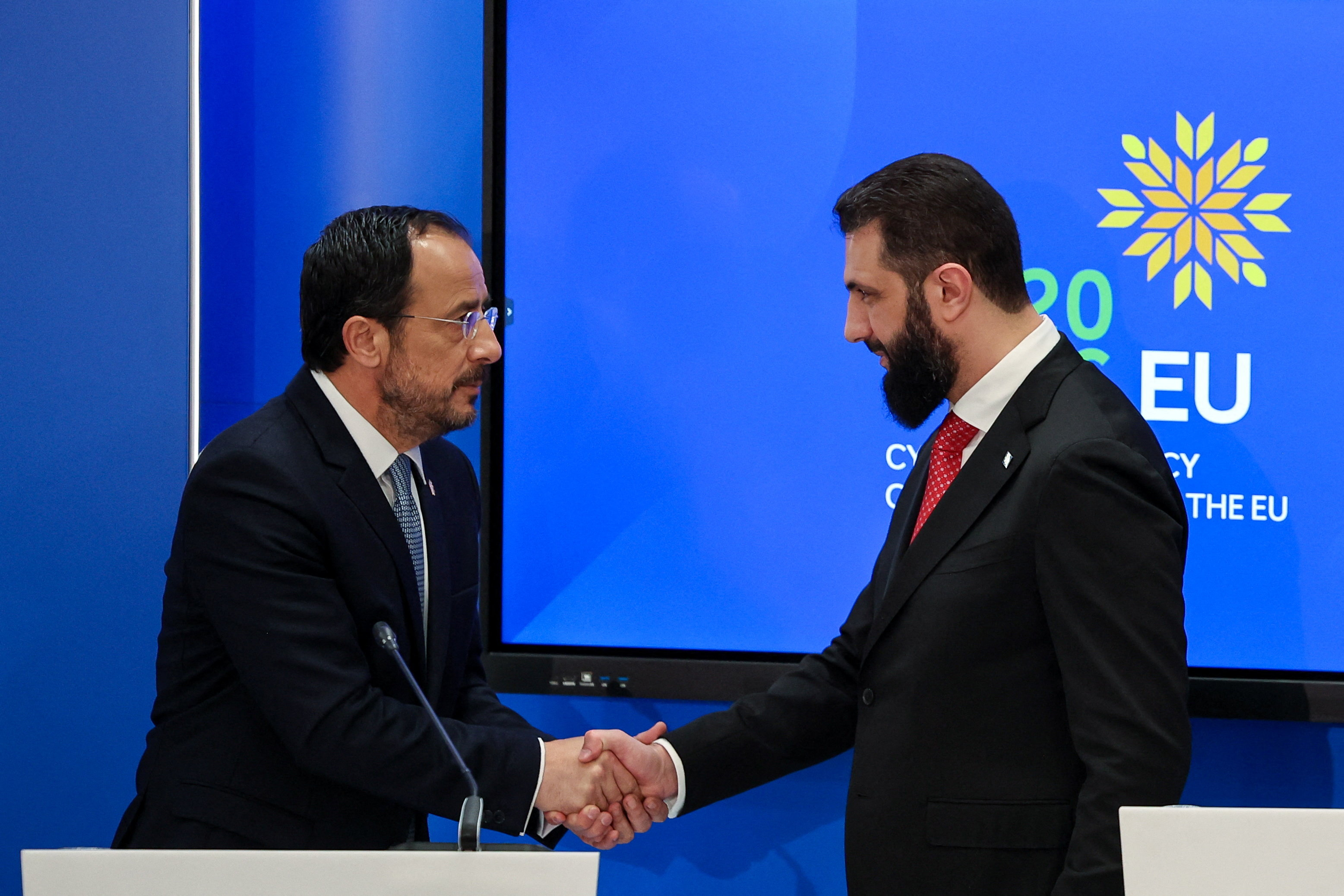 image ‘Some tried to prevent’ al-Sharaa’s participation in Cyprus summit