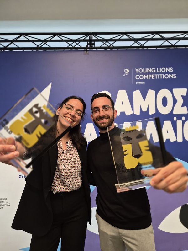 Young Lions Cyprus 2026: Gold in PR for Theodora and Polykarpos of RedwolfOgilvy
