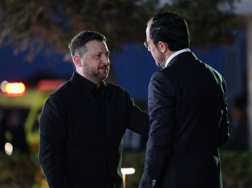cover Zelenskiy anticipates closer ties with Cyprus
