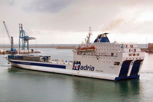 cover New Cyprus-Greece ferry link to sail under Italian flag