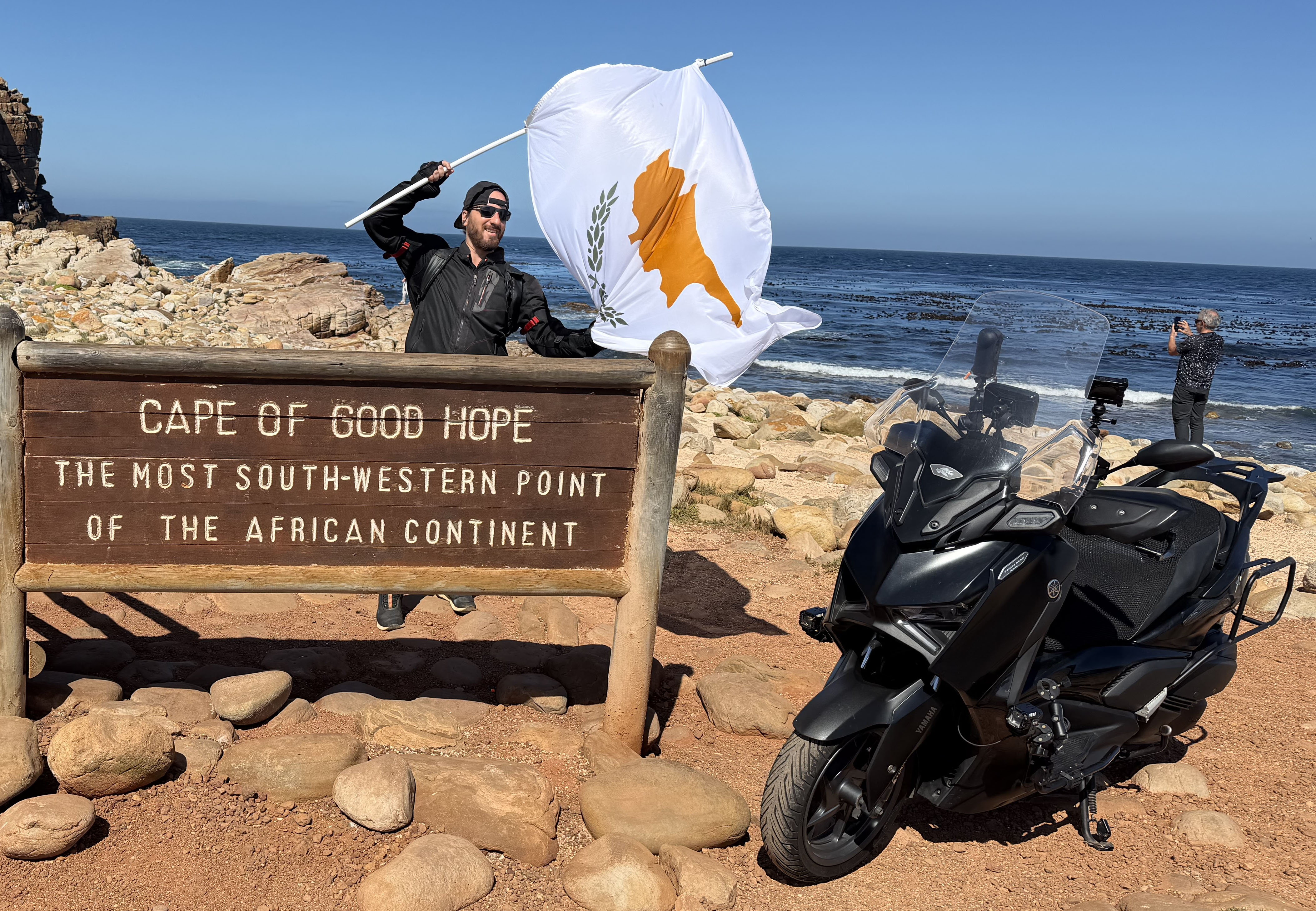 image 43,000km ride in the name of Cyprus