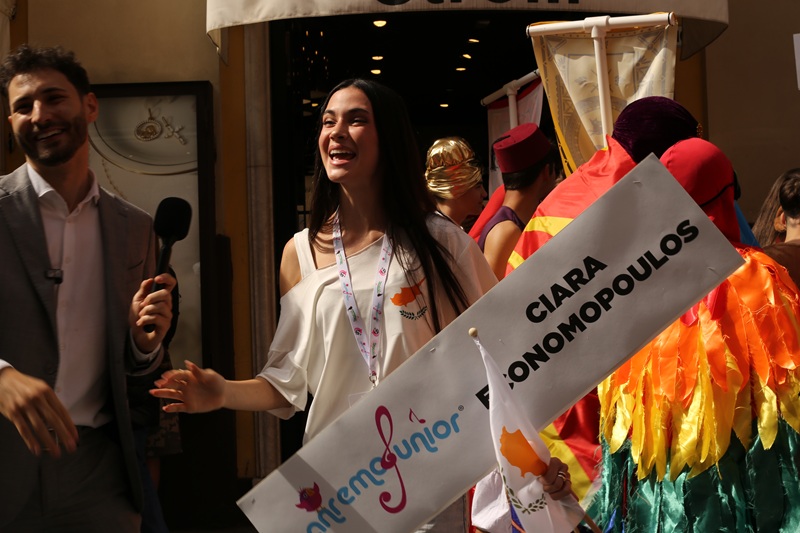 cover Teen artist Ciarae represents Cyprus at 2026 Sanremo Junior World Finals