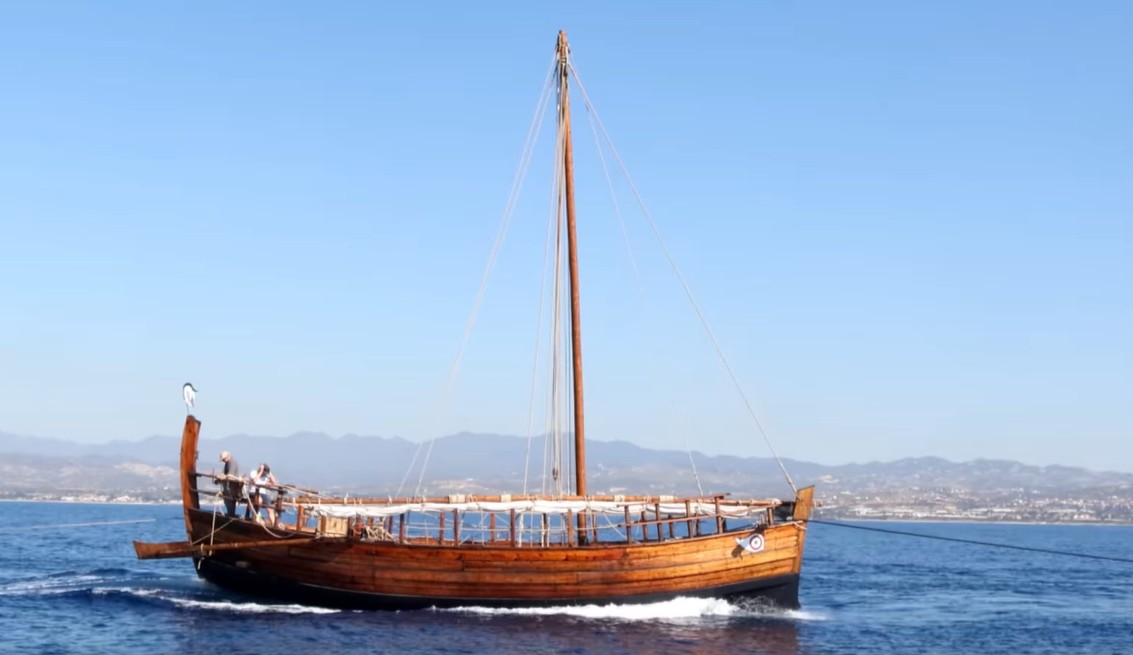 cover Historic Kyrenia II vessel towed in symbolic naval operation