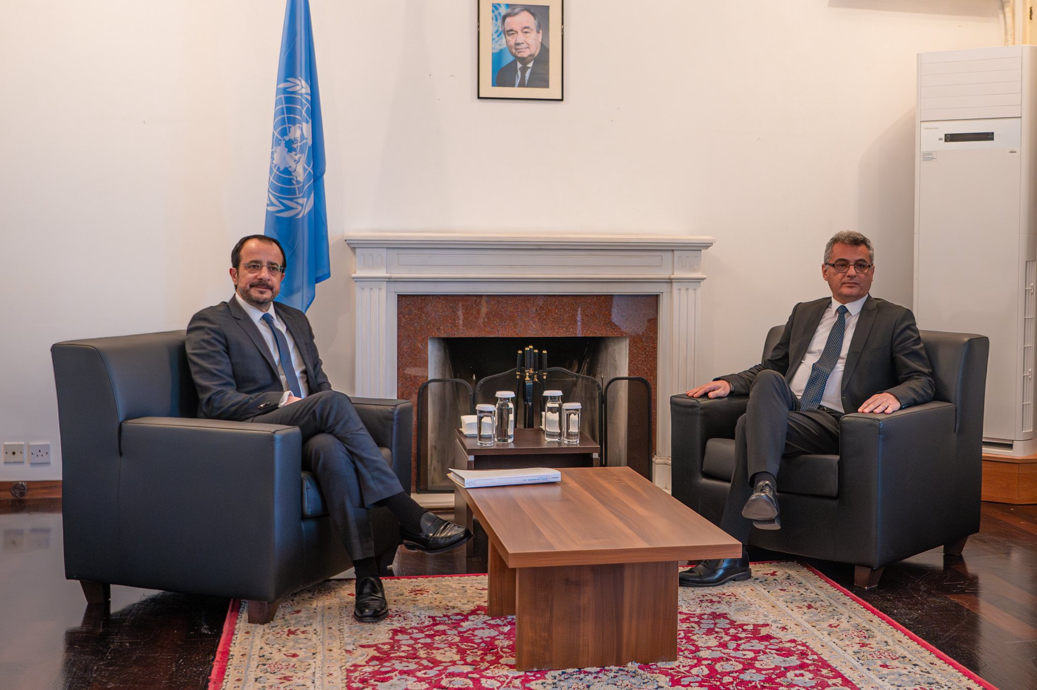 cover Akel leader says ‘things must move forward’ on Cyprus problem