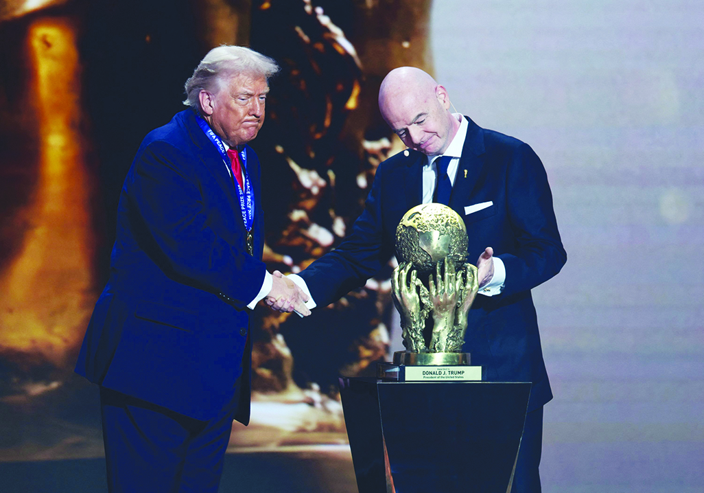 cover None more deserving of FIFA Peace Prize than Trump, says White House