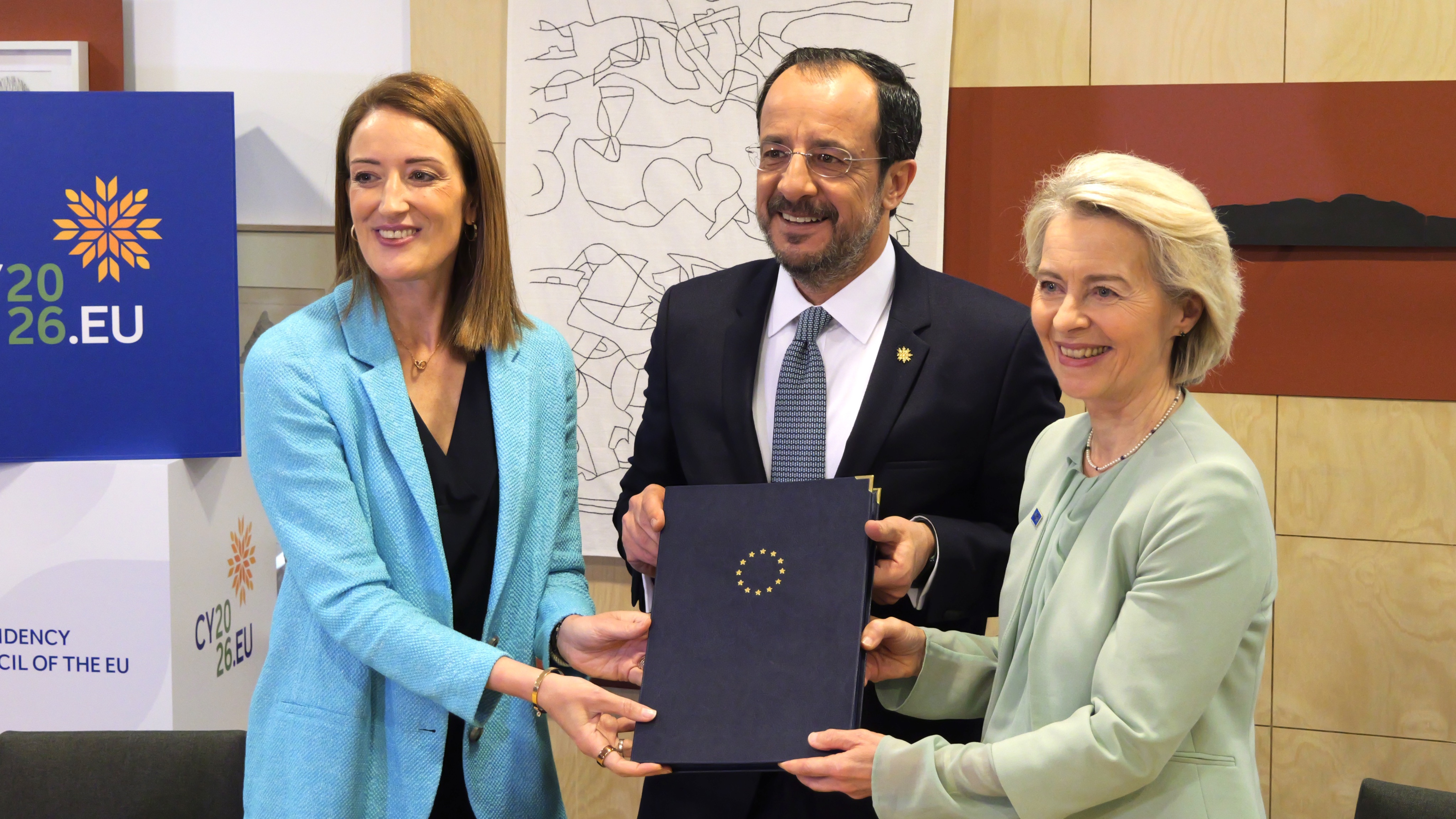 cover Christodoulides, EU leaders, sign roadmap to boost European single market