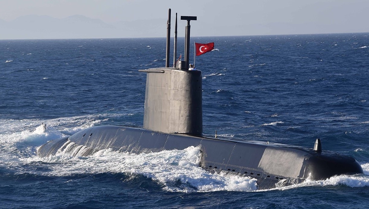 cover Turkish warship, submarine in Cyprus this week