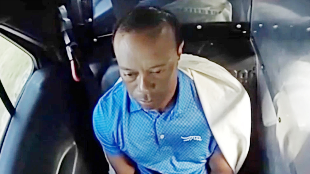 cover Bodycam footage shows Tiger Woods called President Trump after crash