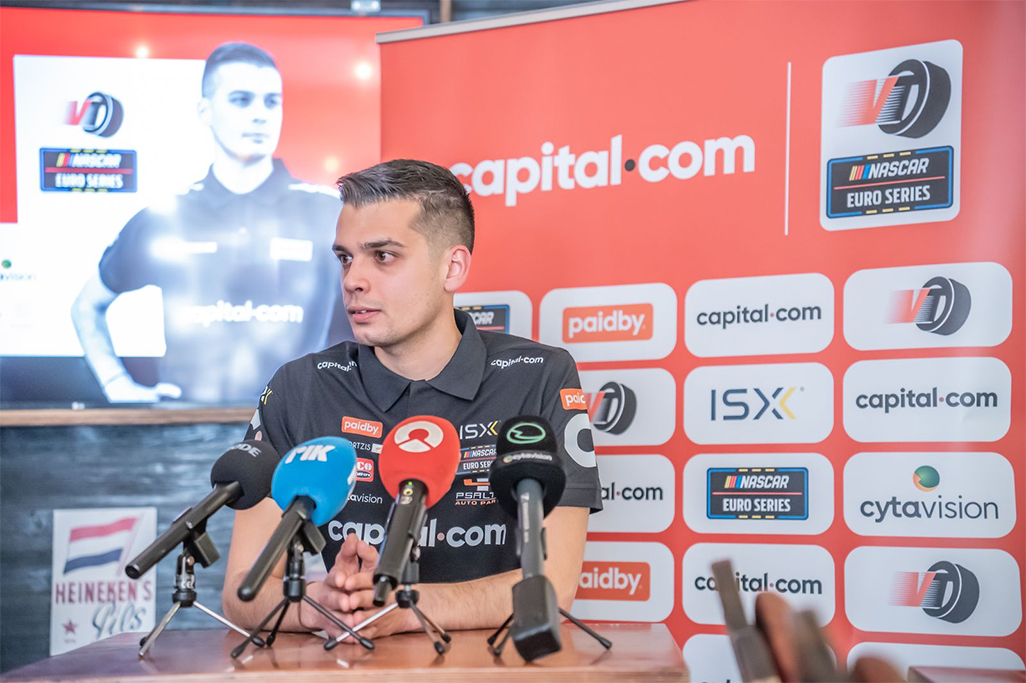 cover Tziortzis set to compete in both divisions of NASCAR Euro Series 2026
