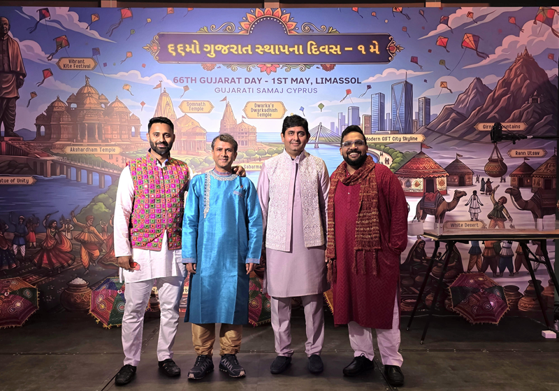cover History made in Limassol: Cyprus marks first-ever grand Gujarat Statehood Day