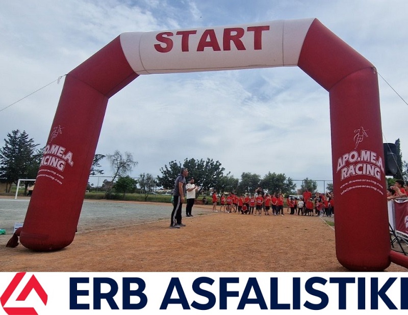 cover ERB ASFALISTIKI supports third student charity run for road safety awareness