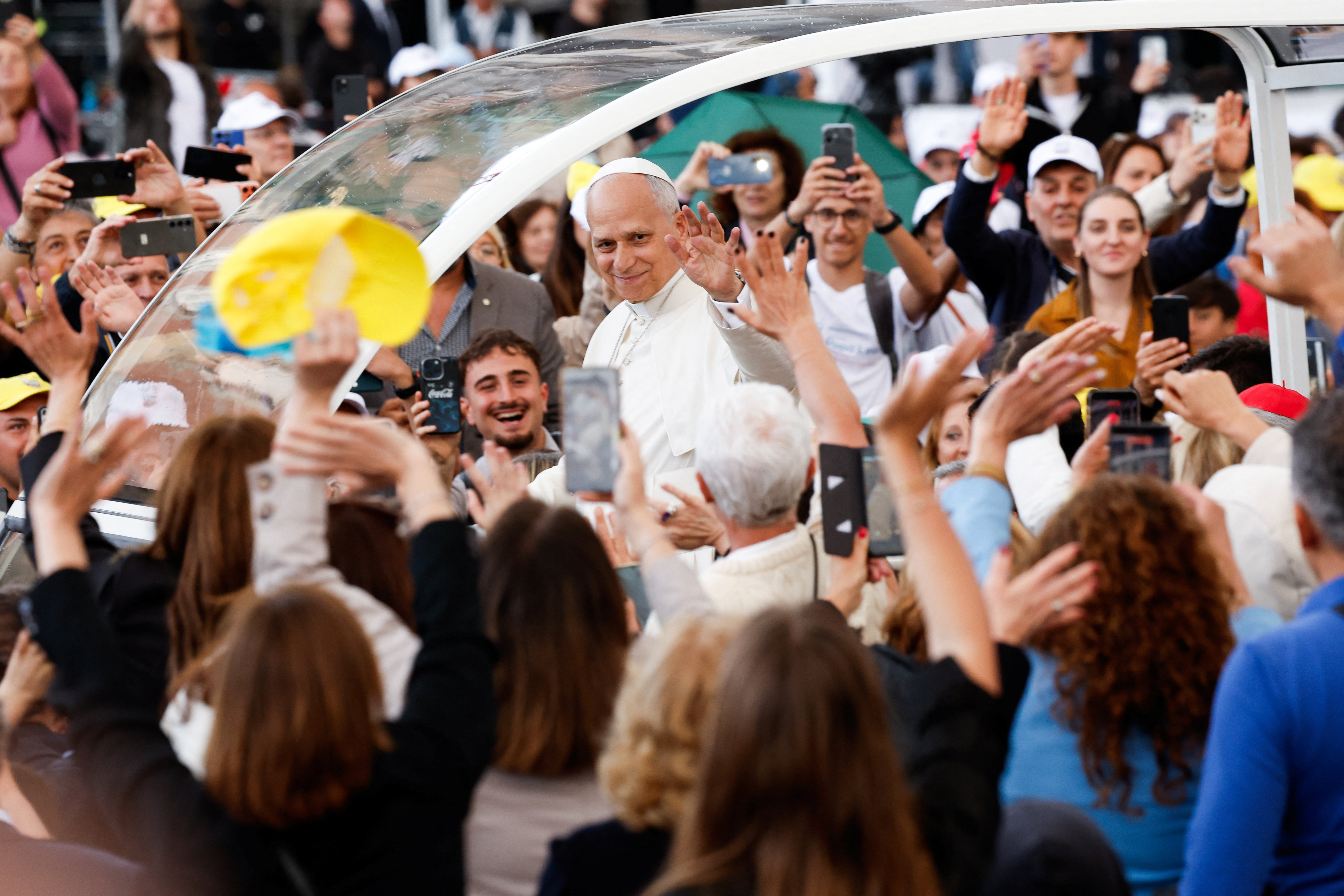 cover Pope Leo, after Rubio meeting, asks God to inspire leaders to calm tensions