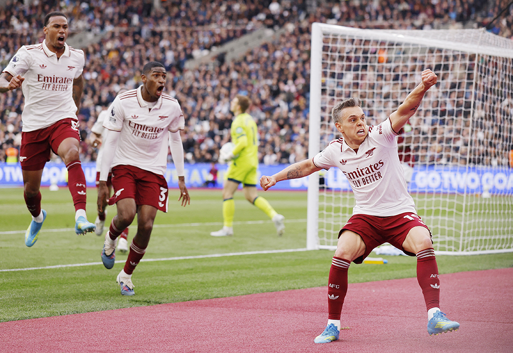 cover Trossard secures vital win for Arsenal at West Ham
