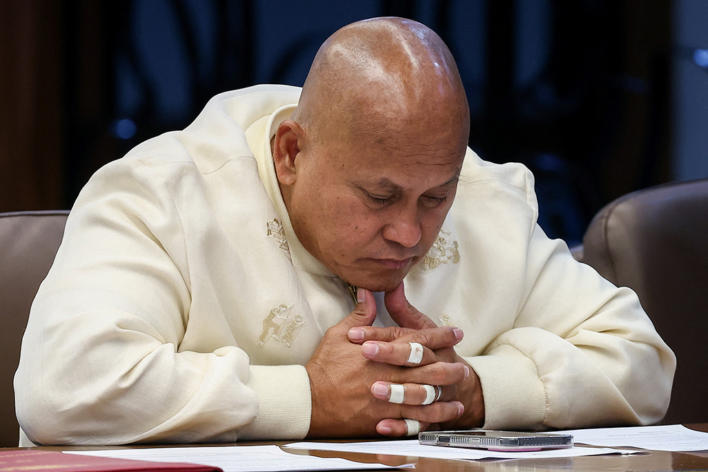 cover Philippines drug war enforcer urges president to not hand him over to ICC 