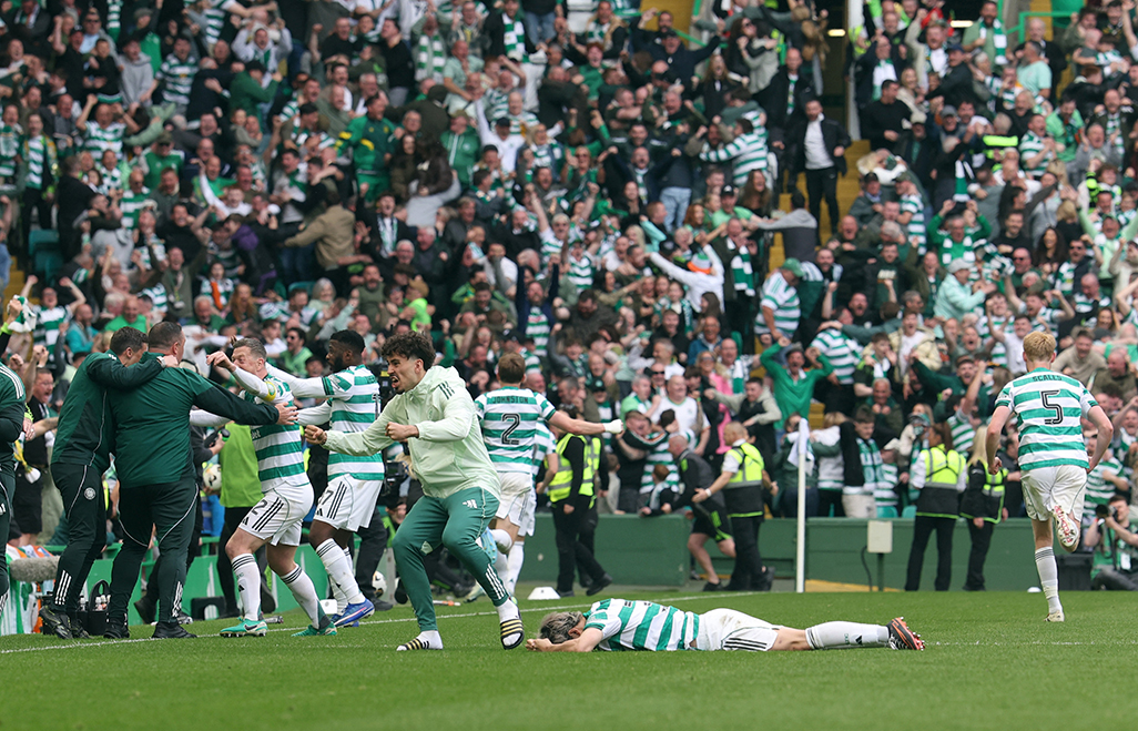 cover Broken Hearts: Celtic snatch Scottish title at the death