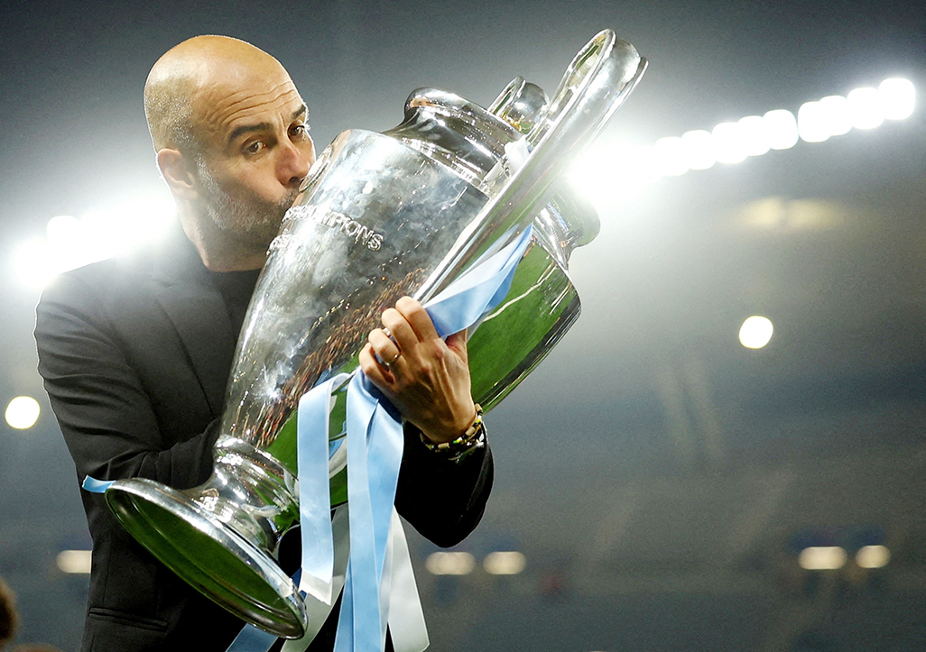 cover Man City prepare for shock Guardiola exit