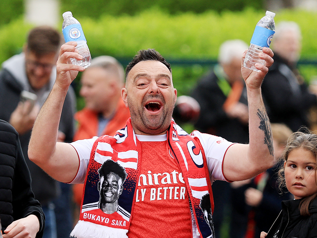 cover Arsenal crowned Premier League champions for first time in 22 years