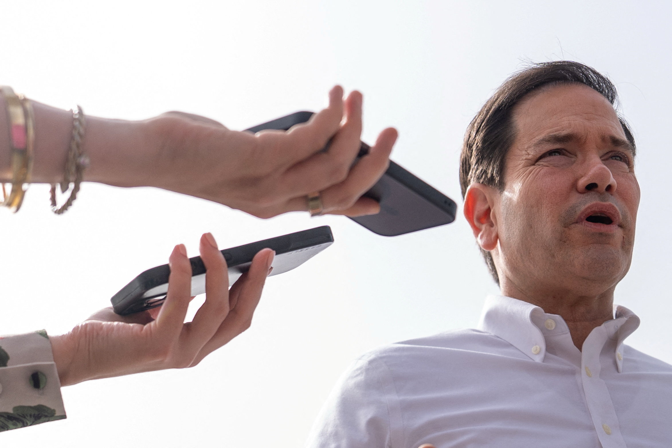 cover Rubio tempers hopes for quick Iran deal after fresh US strikes