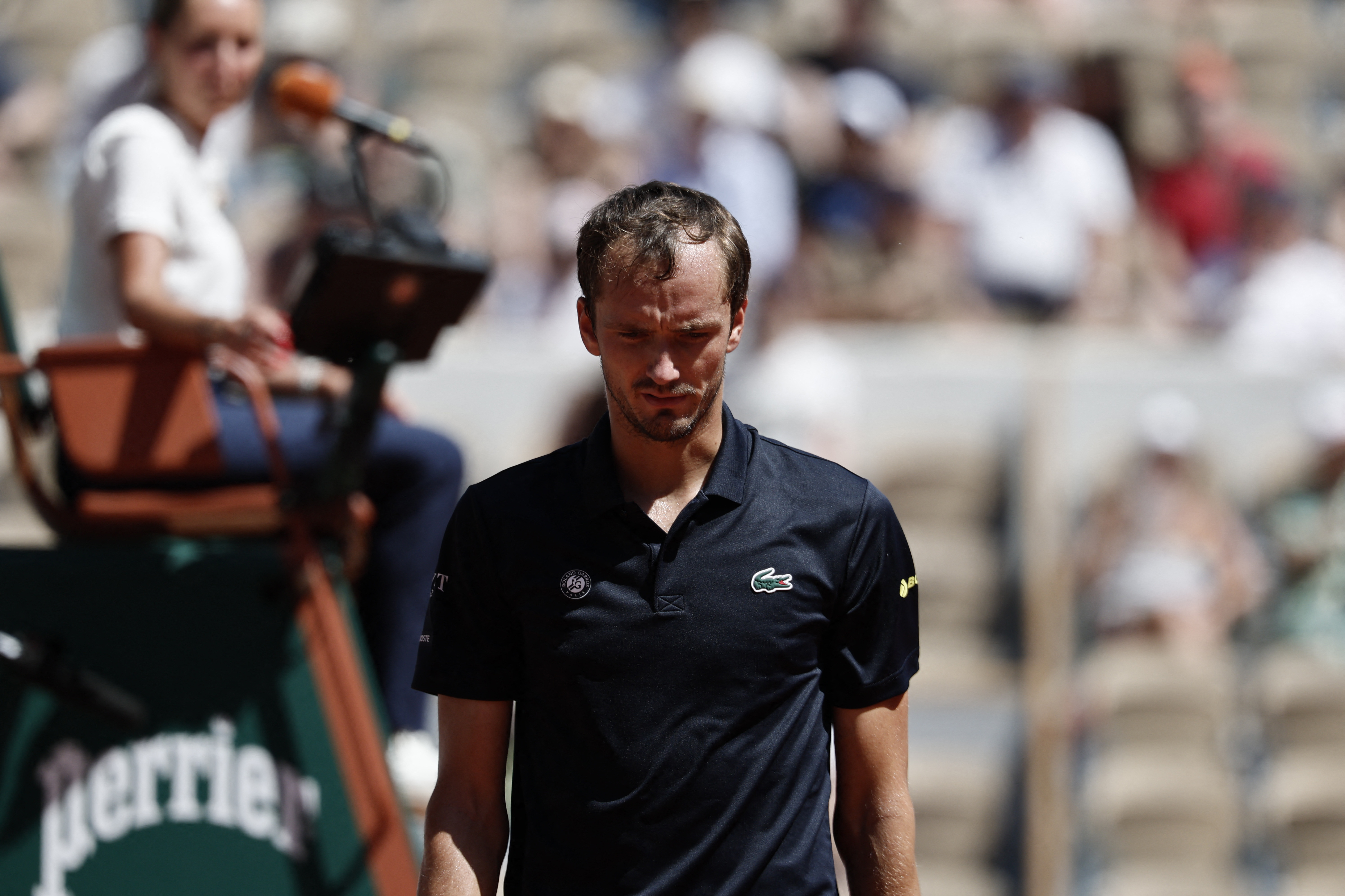 cover Sabalenka, Osaka bring style to Paris but Medvedev comes undone