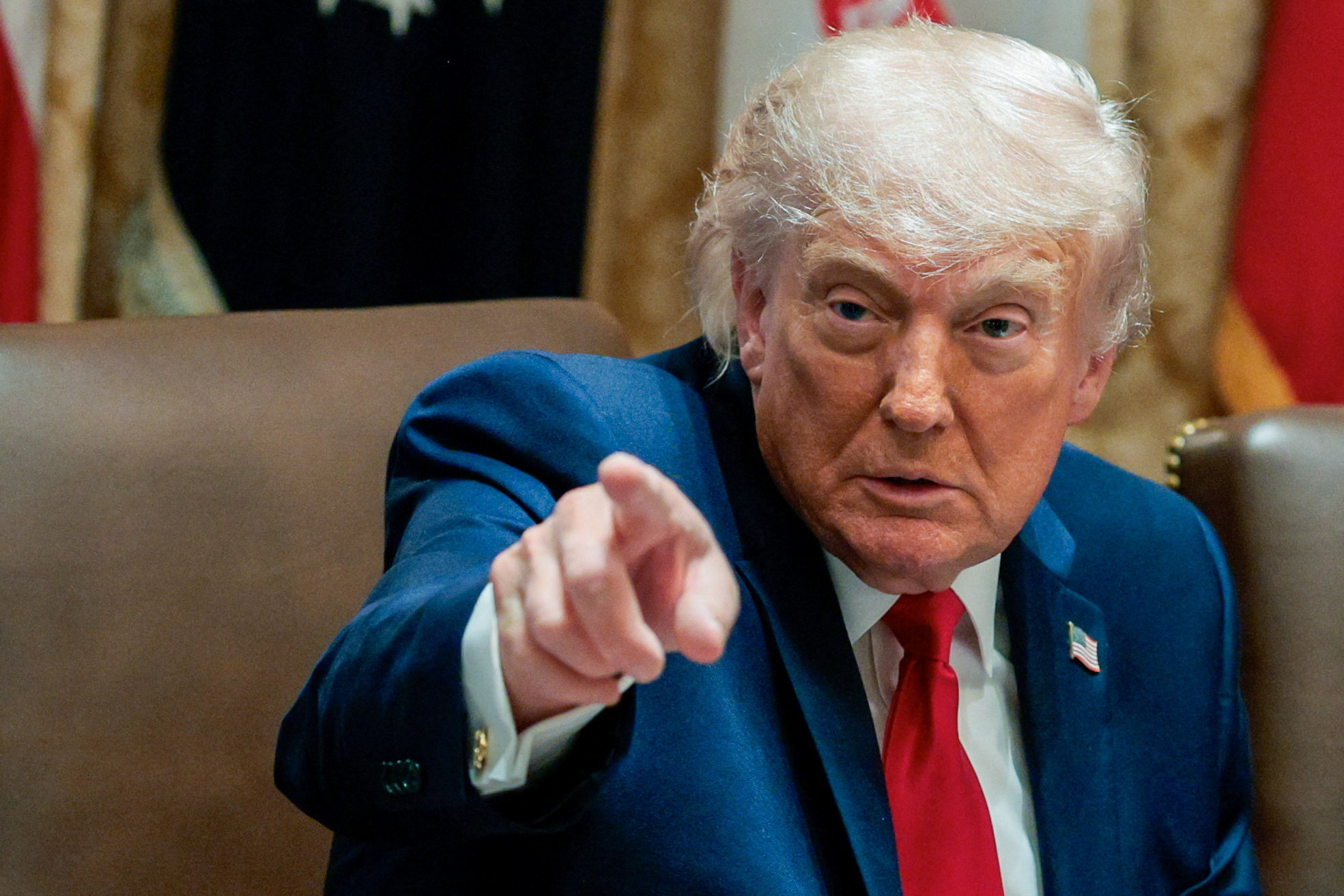 cover Trump says US not satisfied yet on deal with Iran