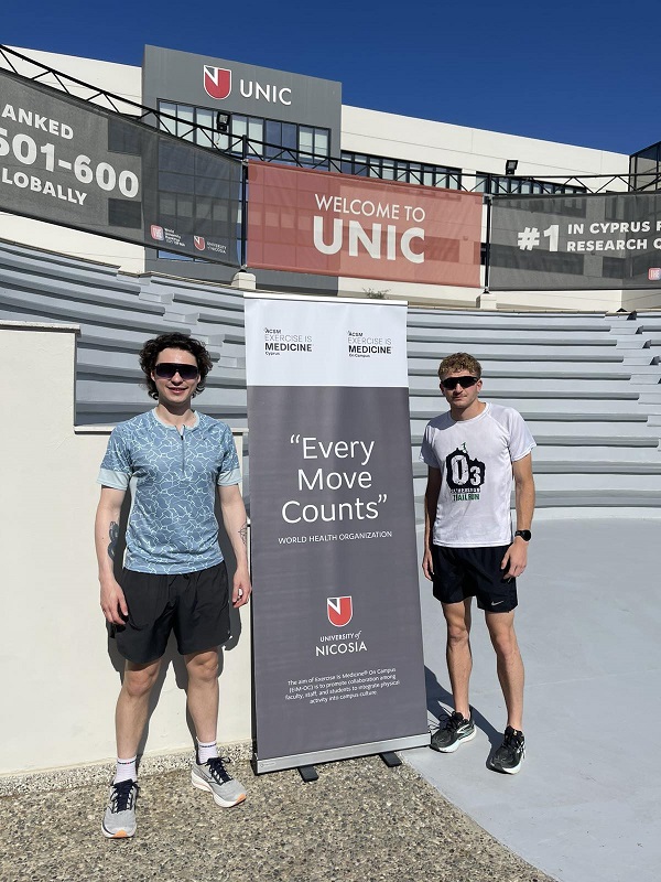 cover UNIC takes part in second official &#8216;Exercise is Medicine® Cyprus&#8217; initiative