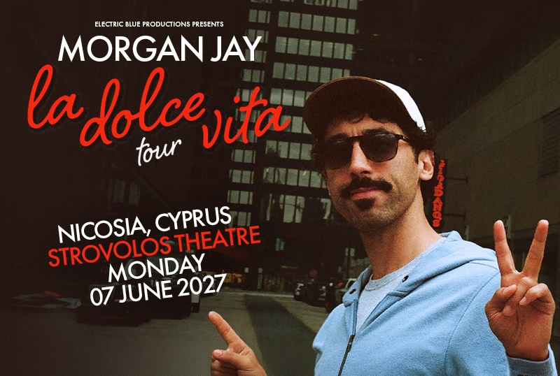 image Comedian-musician Morgan Jay in Cyprus for first time