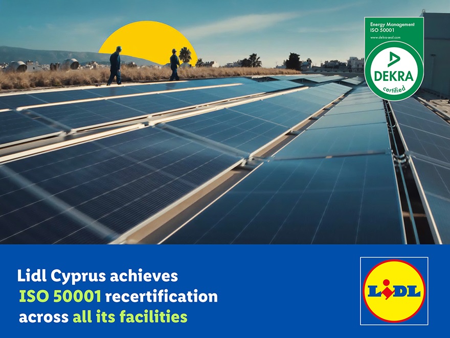 cover Lidl Cyprus achieves ISO 50001recertification across all its facilities