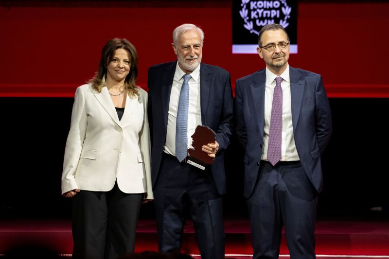 cover Dinos Lefkaritis honoured as &#8216;Man of the Year 2025&#8217; in Entrepreneur category