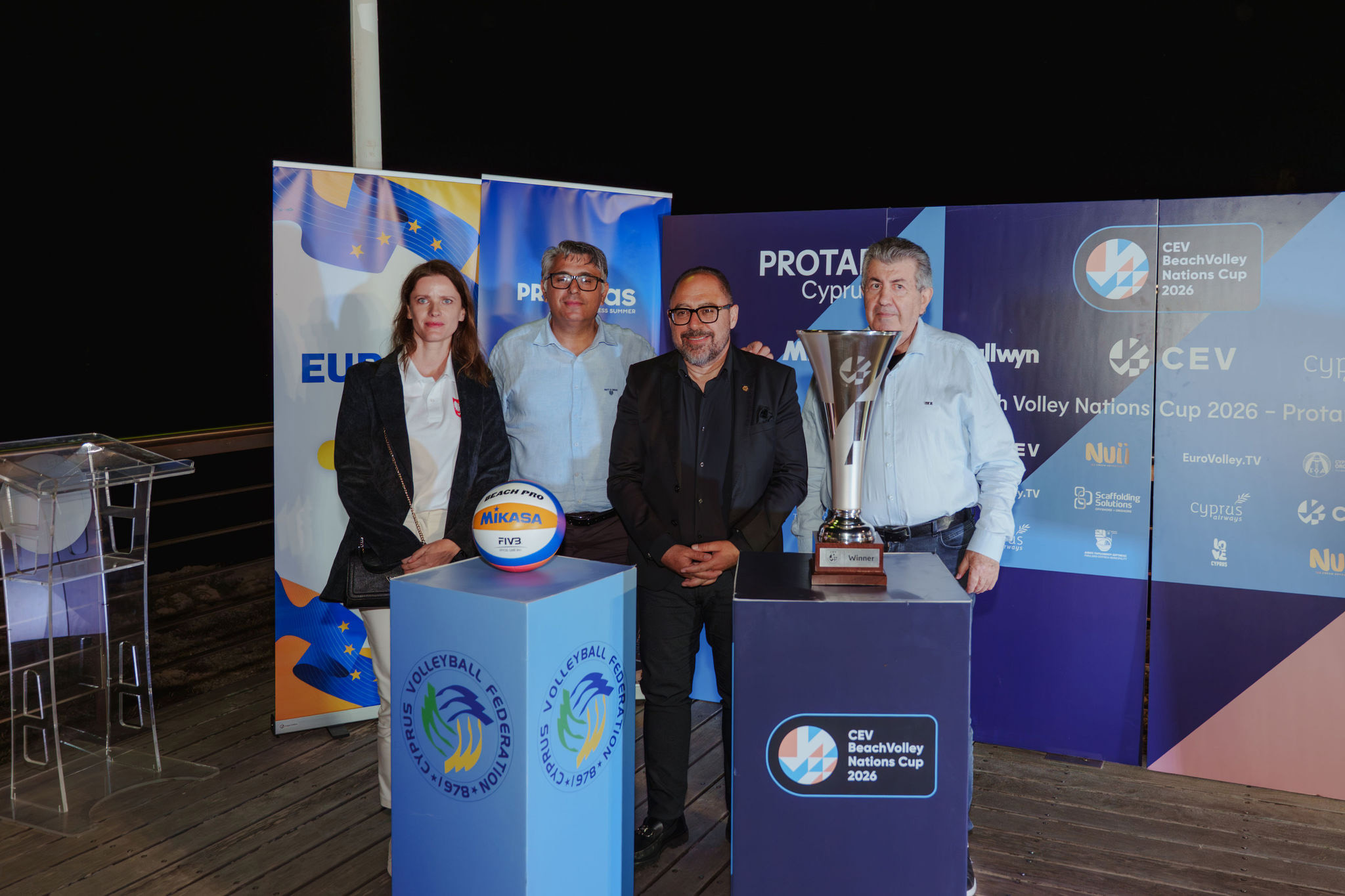 cover Preliminary phase of volleyball nations cup kicks off in Protaras