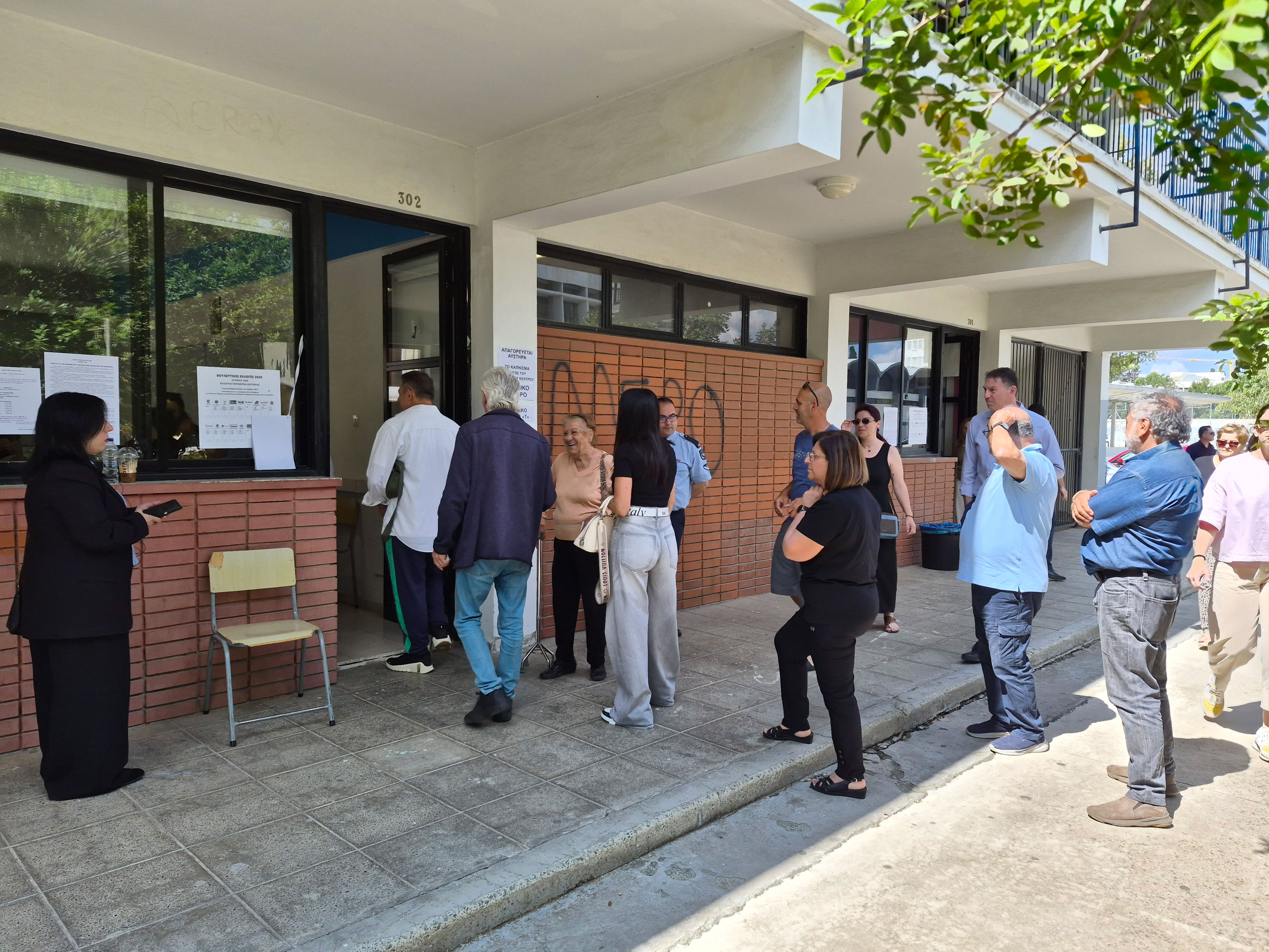 cover Enclaved residents travel to Nicosia polling stations in large turnout