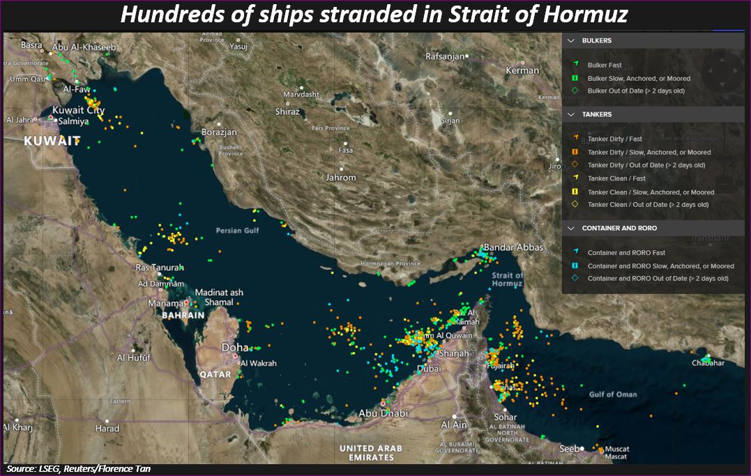 cover Trump says US to help ships stranded in Strait of Hormuz as tanker fired on