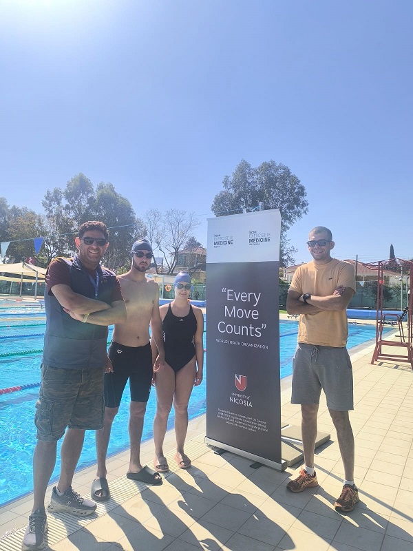 UNIC takes part in second official 'Exercise is Medicine® Cyprus' initiative