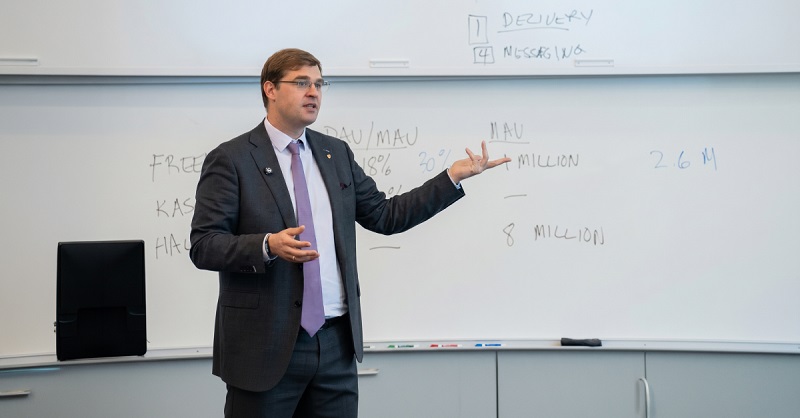 cover Timur Turlov presents Freedom case at Stanford Graduate School of Business