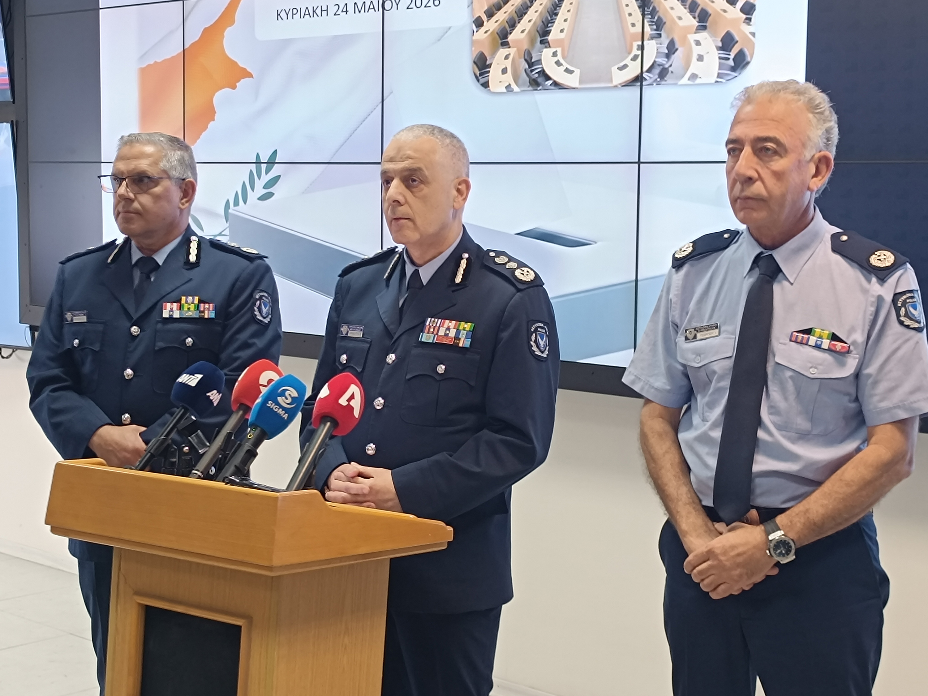 cover Police report no irregularities in election process