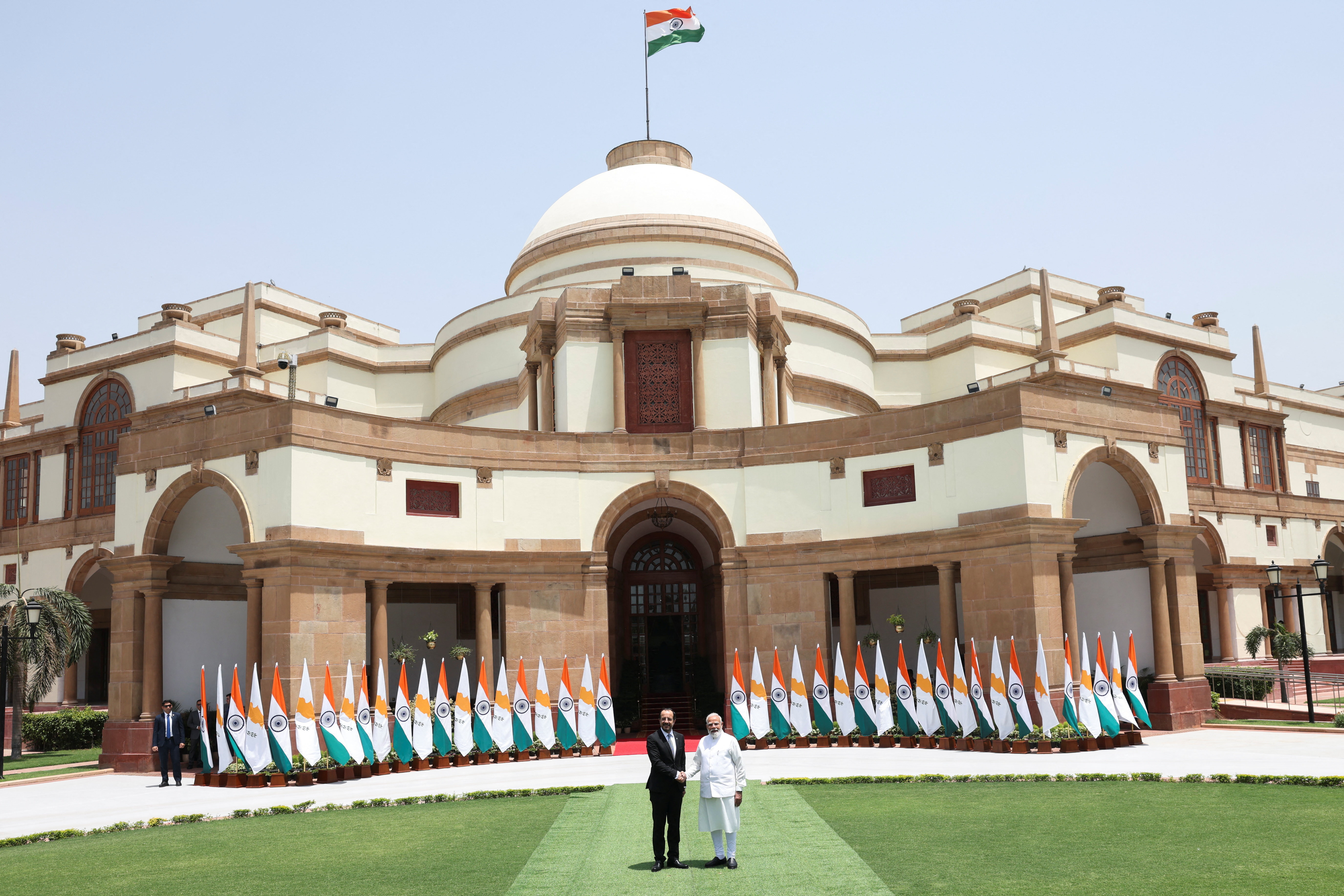 cover Terrorism the focus of Christodoulides-Modi meeting