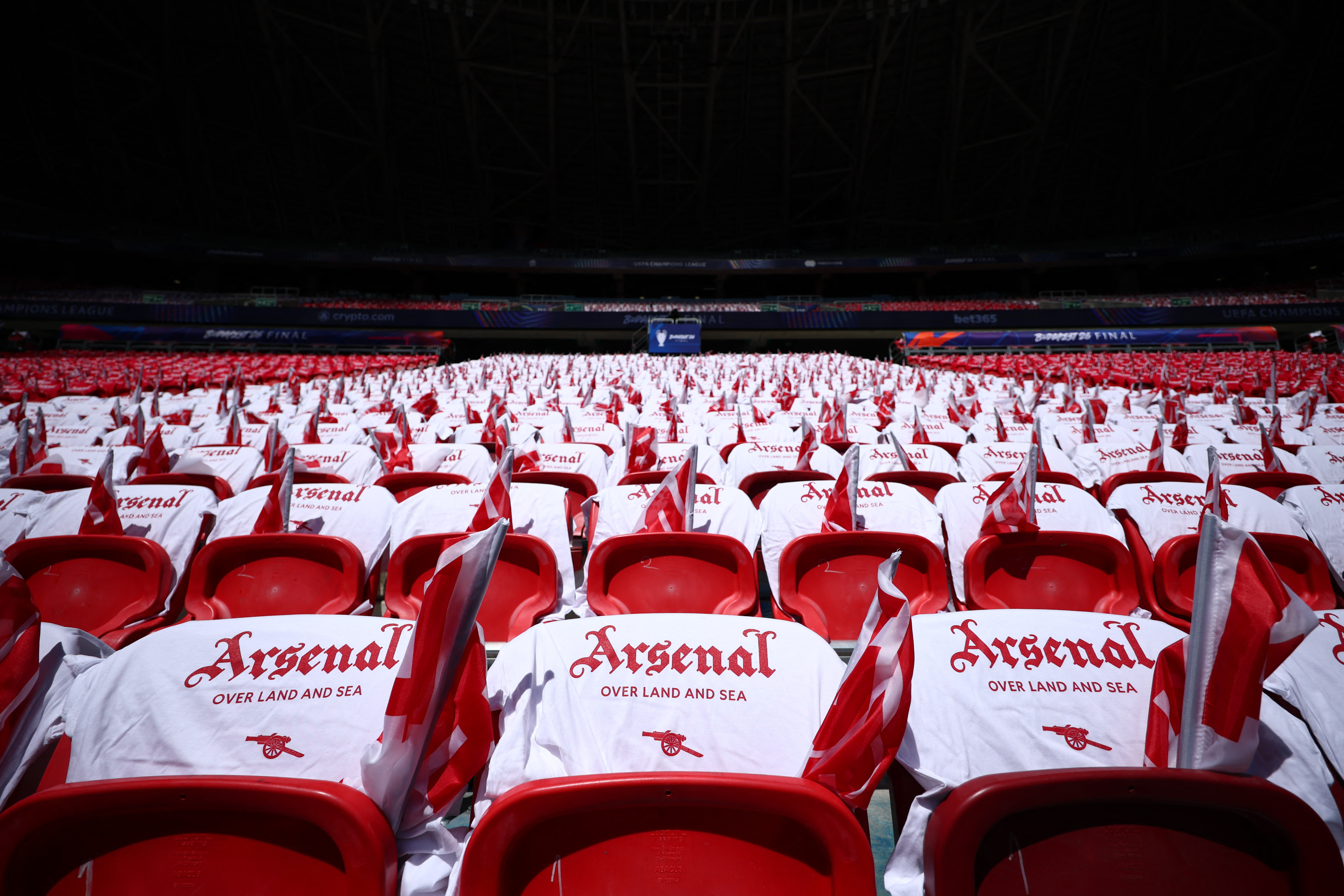cover Rock-solid Arsenal ready for PSG test in Champions League final