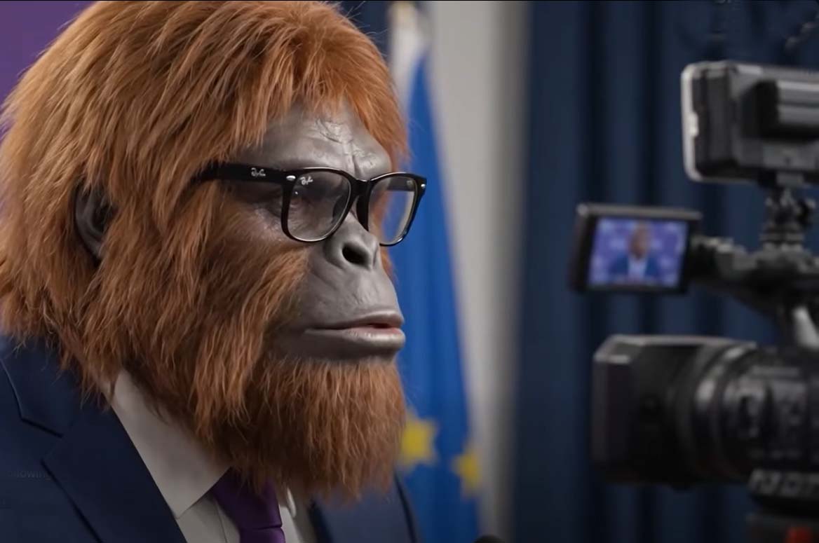 cover Tales from the Coffeeshop: ‘Festival of democracy’ even includes AI gorilla