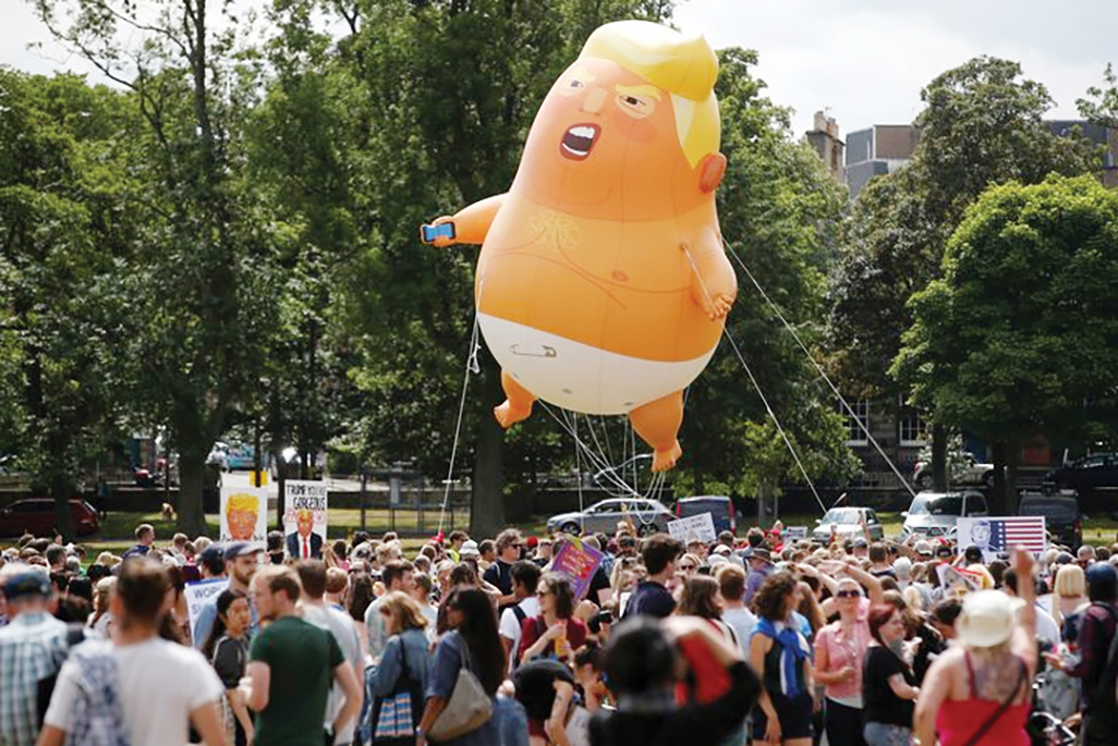 cover Global perceptions of US fall below Russia under Trump, survey finds
