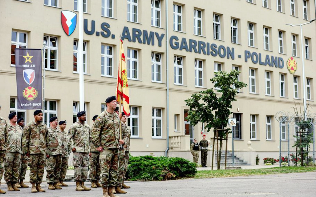 cover Trump pledges extra troops for Poland as Rubio meets allies