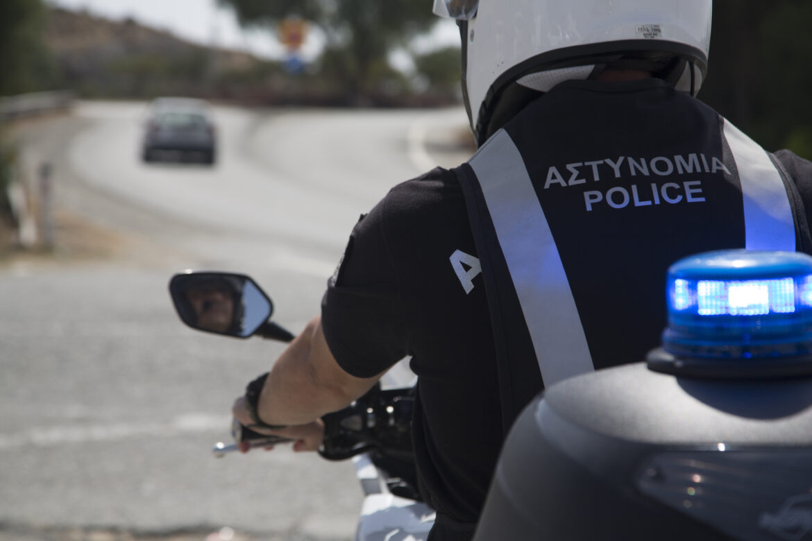 cover Firecrackers explode outside Limassol shops