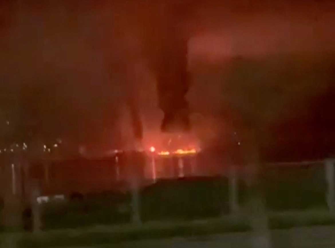 cover Ukraine hits two shadow fleet tankers near Russia&#8217;s Novorossiysk port, Zelenskiy says