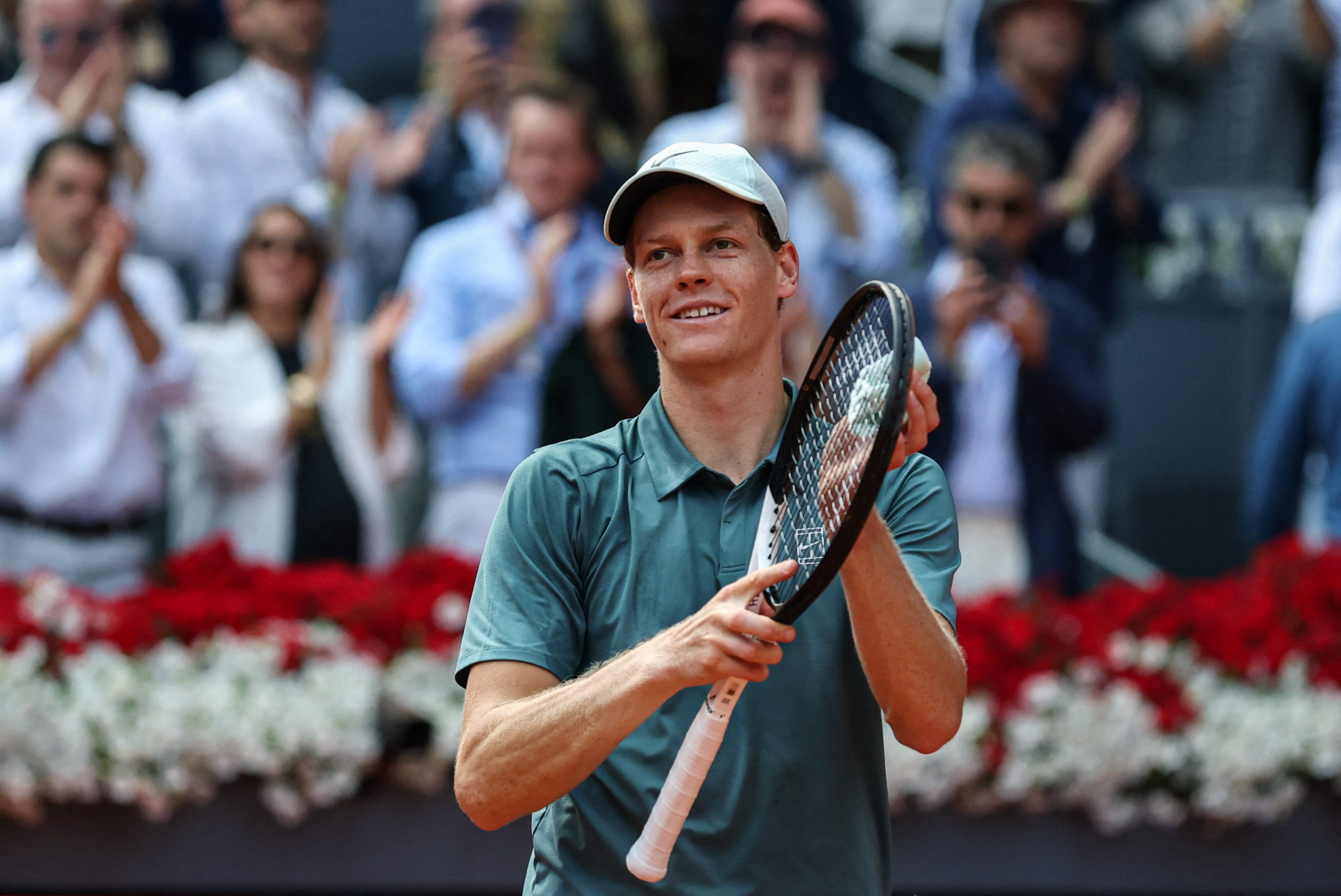 cover Sinner cruises past Fils to reach Madrid Open final
