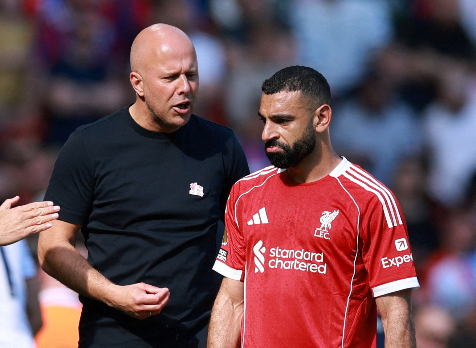 cover Slot says he and Salah want &#8216;what’s best for Liverpool&#8217; before Brentford finale