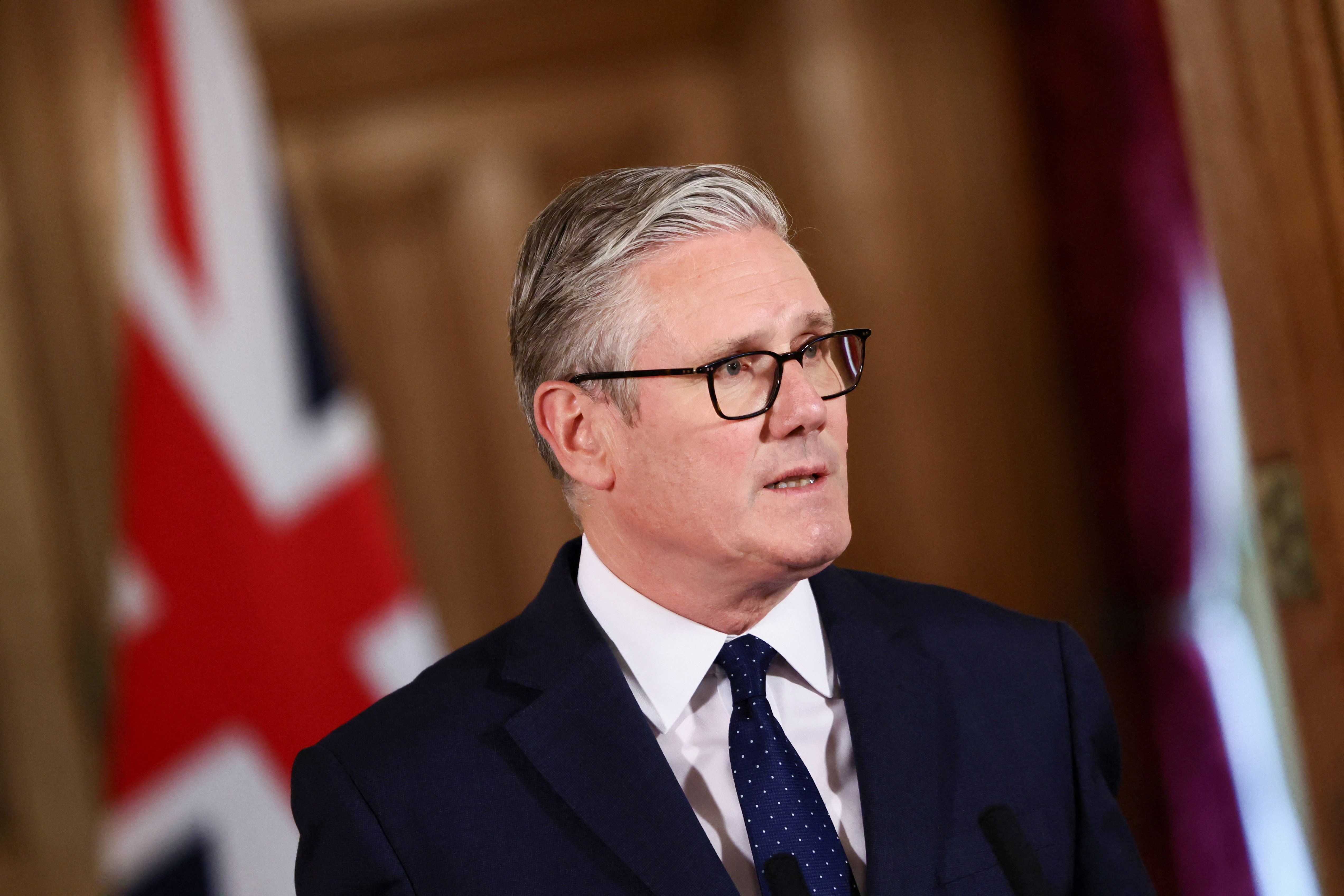 cover UK PM Starmer says there could be new powers to ban pro-Palestinian marches 