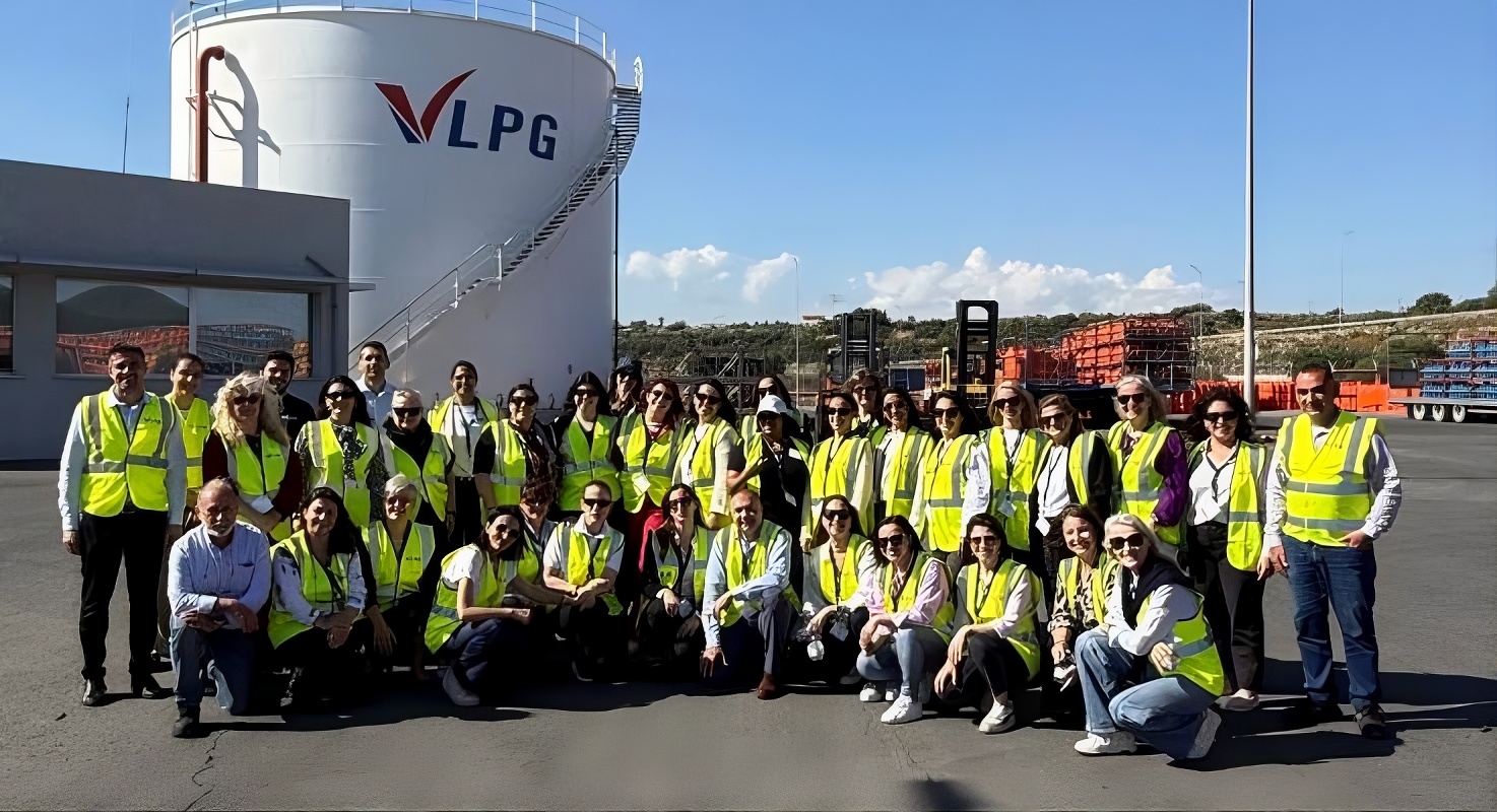 cover WISTA Cyprus visits Vasiliko LPG terminal