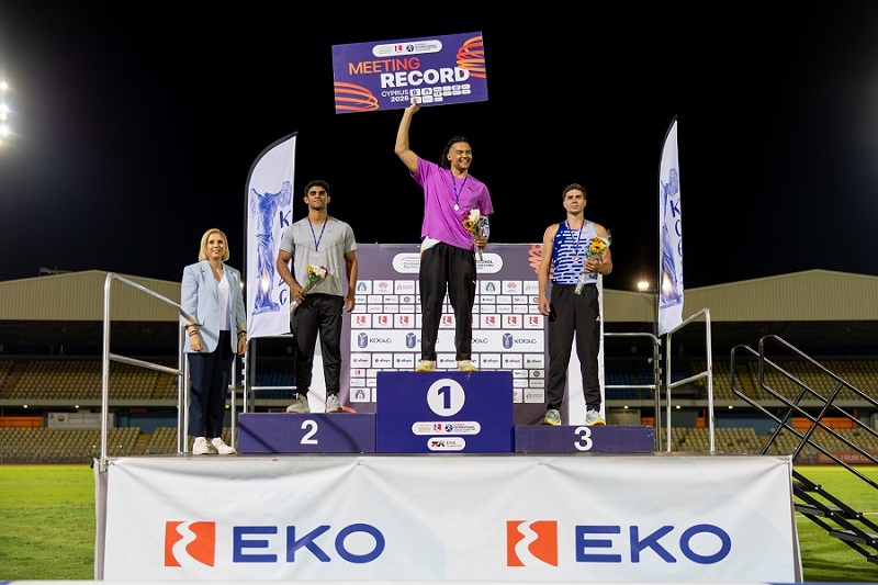 Sporting excellence on display at EKO Cyprus International Athletics meet