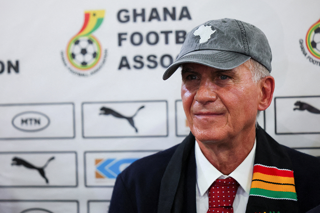 cover Ghana coach enters record books at his fifth World Cup in row